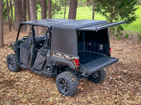 Campground Iron Ranger Box Hoppe Toy Box | Cargo Bed Enclosure for Ranger UTVs – HOPPE Industries