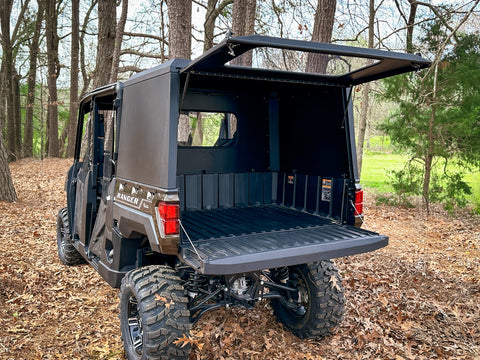Campground Iron Ranger Box Hoppe Toy Box | Cargo Bed Enclosure for Ranger UTVs – HOPPE Industries