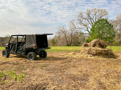 Campground Iron Ranger Box Hoppe Toy Box | Cargo Bed Enclosure for Ranger UTVs – HOPPE Industries