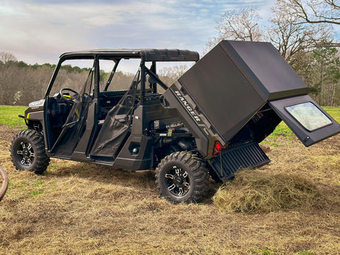 Campground Iron Ranger Box Hoppe Toy Box | Cargo Bed Enclosure for Ranger UTVs – HOPPE Industries